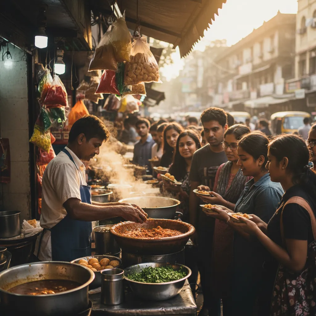 দক্ষিণাপনের রাজেন্দ্রর আলুর দম ফুচকা