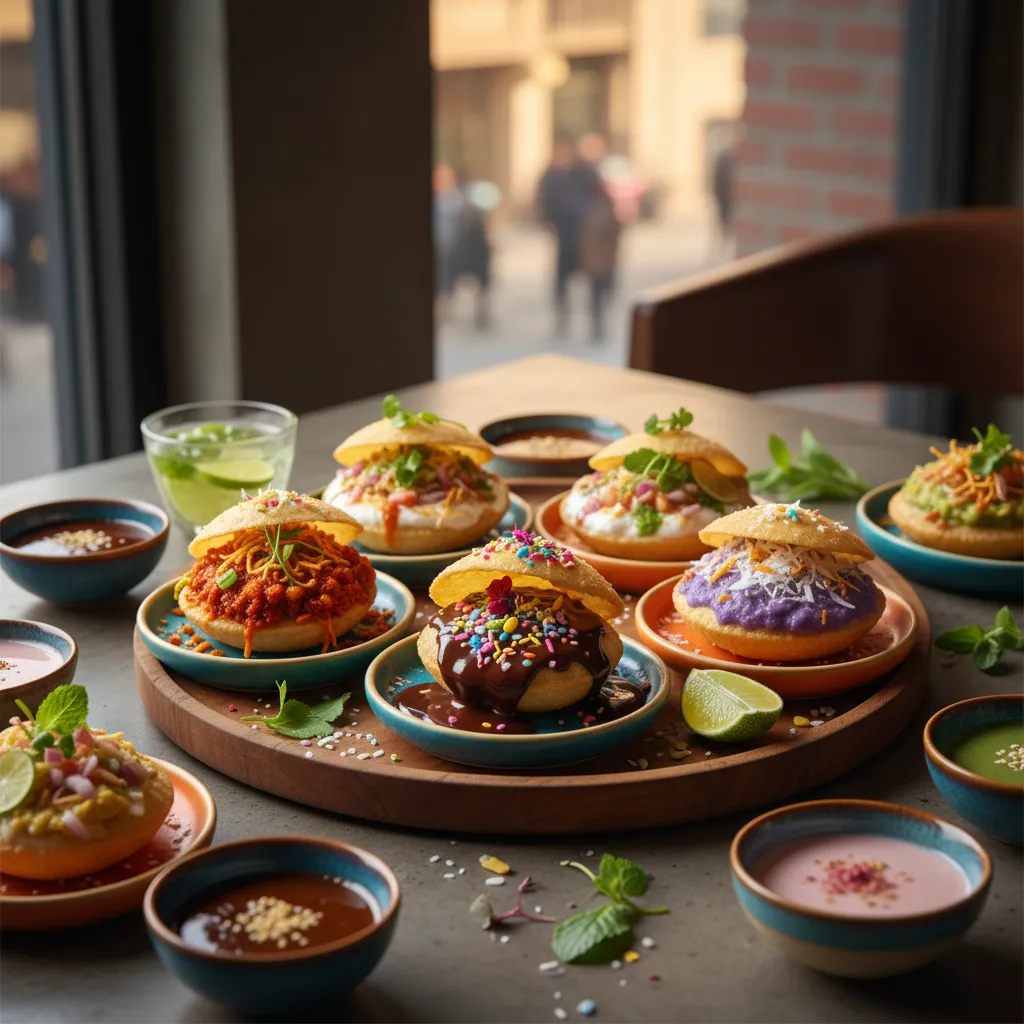 বিভিন্ন ধরনের ফিউশন ফুচকা