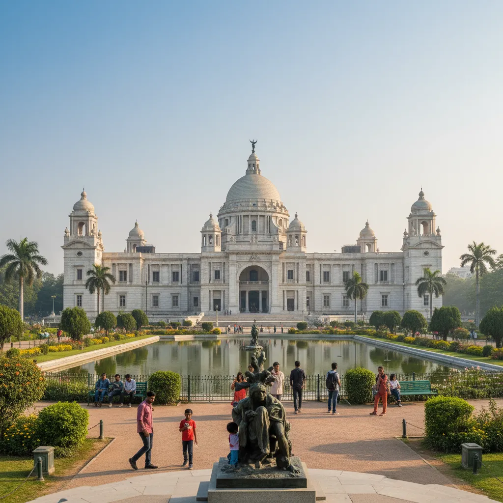 ভিক্টোরিয়া মেমোরিয়াল হলের সম্মুখভাগ