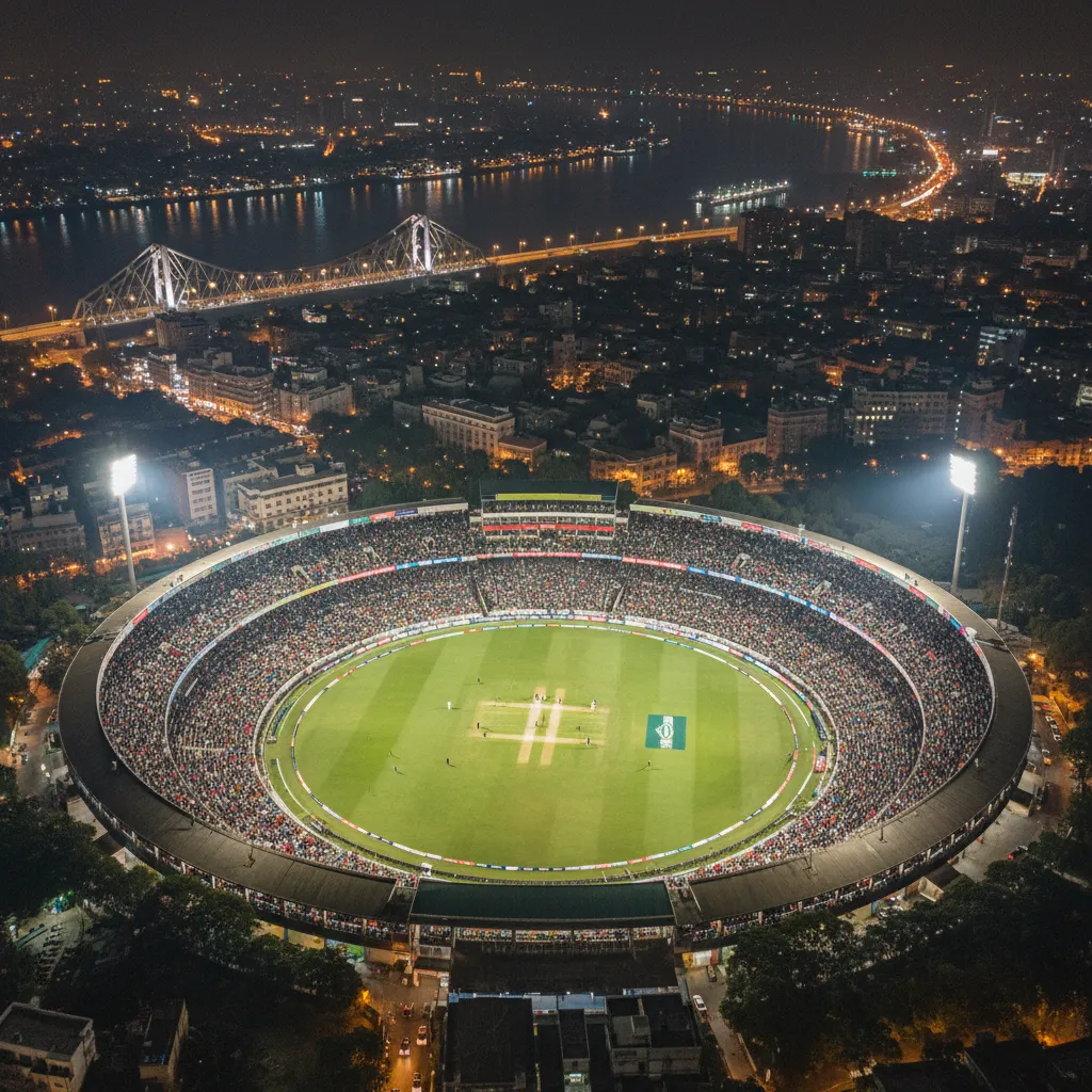 ইডেন গার্ডেন্স: কলকাতার হৃদস্পন্দন ও ভারতীয় ক্রিকেটের আবেগ