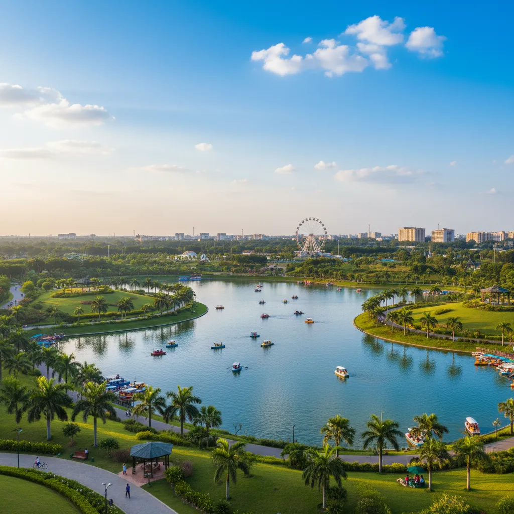 ইকো পার্ক, নিউ টাউন, কলকাতার সবুজ প্রকৃতি