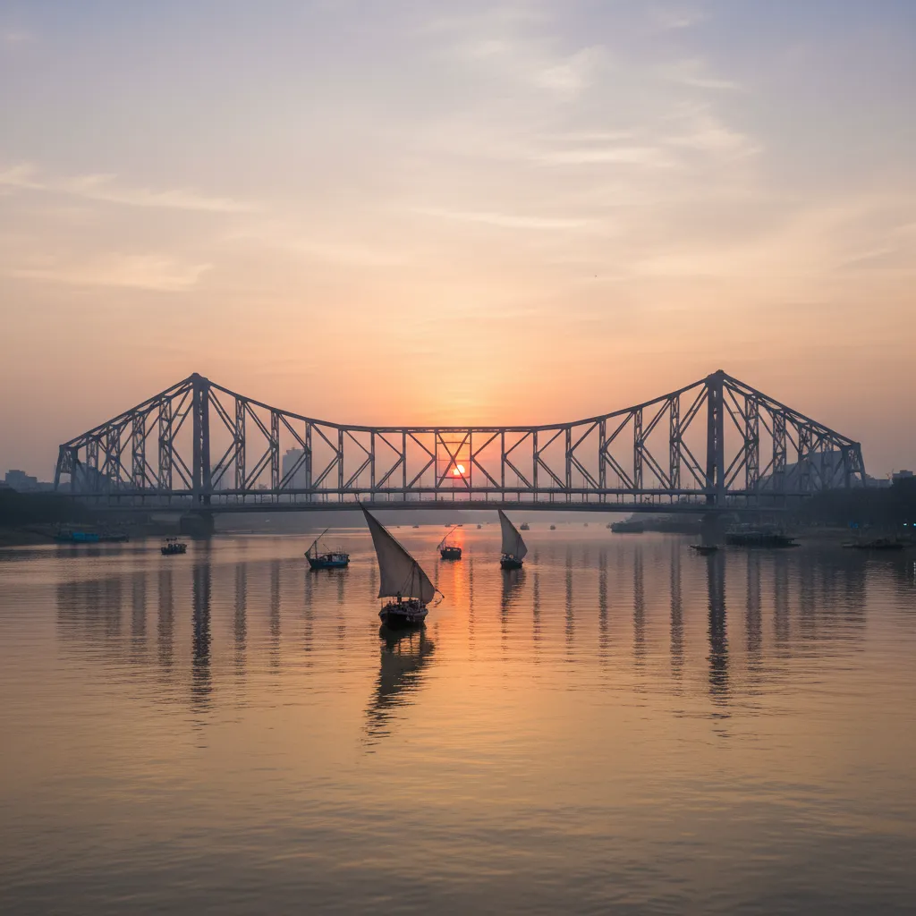 হাওড়া ব্রিজ: কলকাতার গৌরব, এক অনন্য স্থাপত্যের গাথা